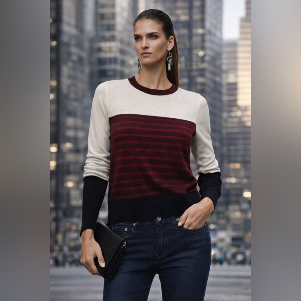 NEW Rag & Bone Charley Colorblock Sweater – Red
As seen on Queen Sugar & Betty